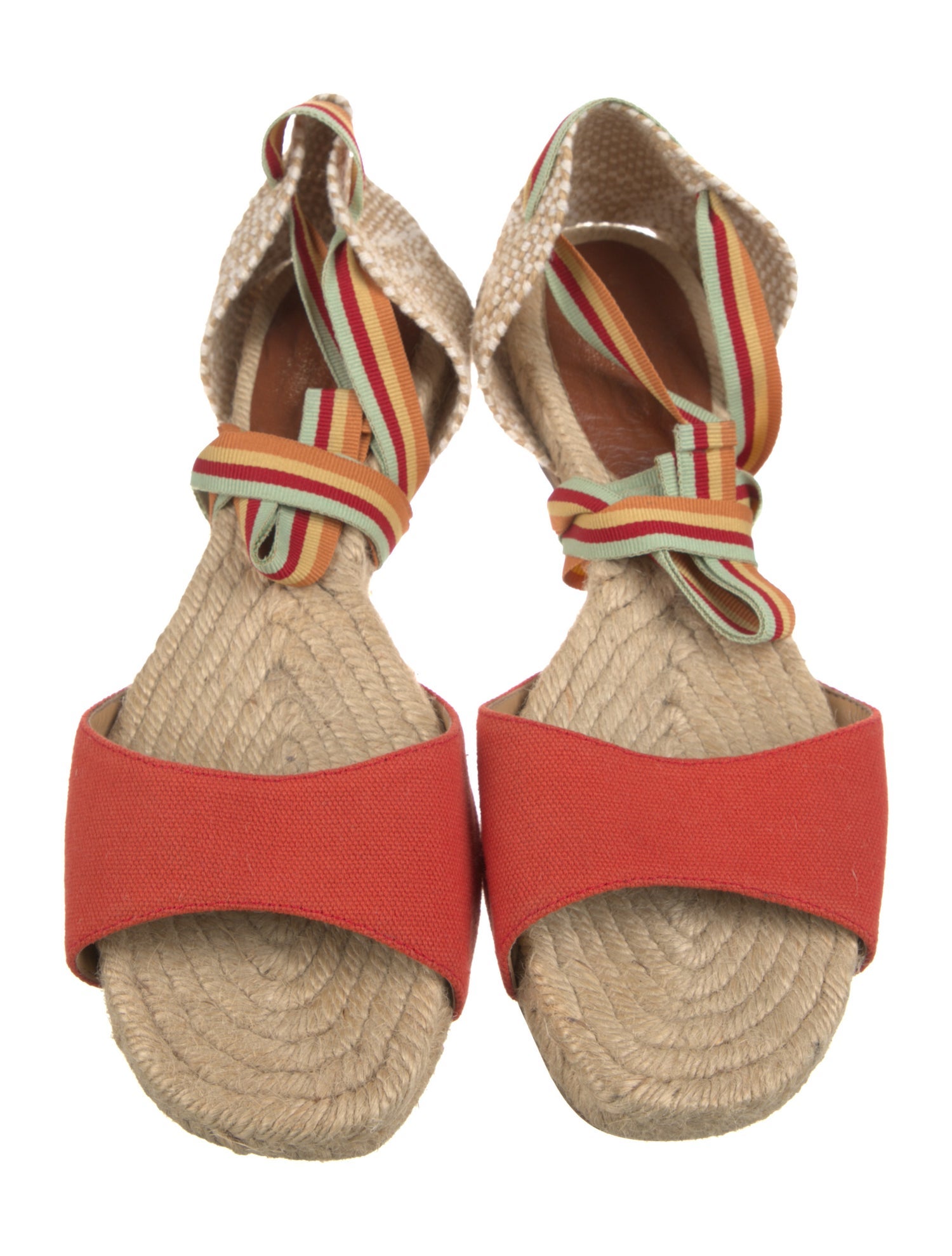 Castañer Striped Braided Accents Espadrilles